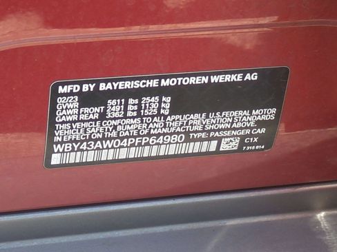 Certified 2023 BMW i4 eDrive35 w/ Premium Package RWD image 35