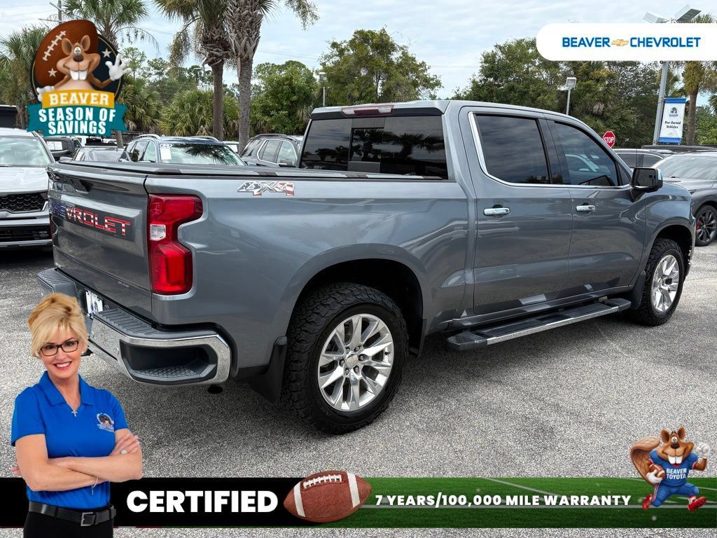 Used 2020 Chevrolet Silverado 1500 LTZ w/ LTZ Plus Package AWD/4WD image 7