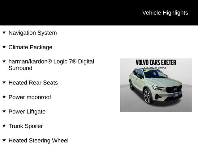 Certified 2024 Volvo XC40 B5 Plus w/ Protection Package Premier AWD/4WD image 5