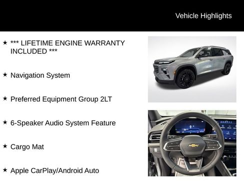 New 2026 Chevrolet Traverse LT image 2