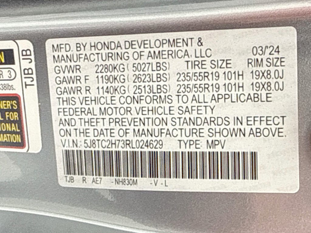 Used 2024 Acura RDX w/ Advance Package AWD/4WD image 34