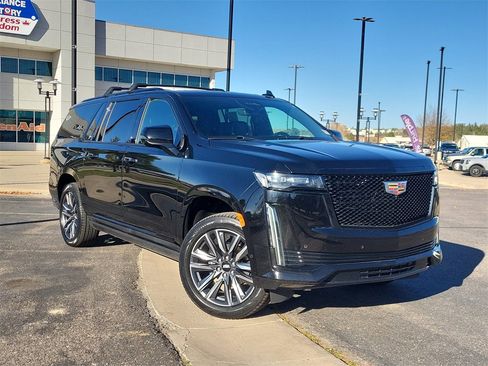 Used 2021 Cadillac Escalade ESV Sport w/ Driver Assist Tech Package image 2