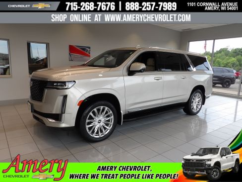 Used 2023 Cadillac Escalade ESV Premium Luxury w/ Performance Package AWD/4WD image 1