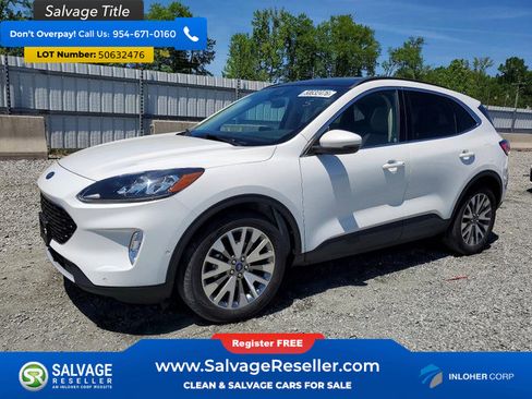 Used 2020 Ford Escape Titanium FWD image 1