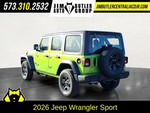 New 2026 Jeep Wrangler Unlimited Sport AWD/4WD image 4