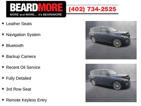 Used 2015 INFINITI QX80 Luxe w/ 22" Wheel Package image 2