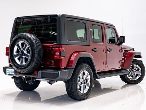 Used 2021 Jeep Wrangler Unlimited Sahara w/ Safety Group AWD/4WD image 37