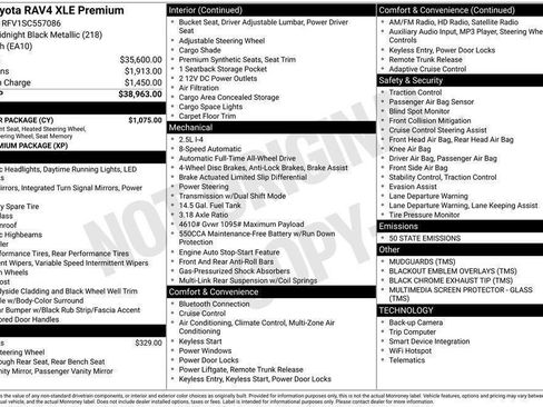 New 2025 Toyota RAV4 XLE Premium w/ Weather Package image 39