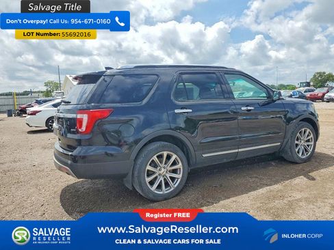 Used 2017 Ford Explorer Limited AWD/4WD image 4