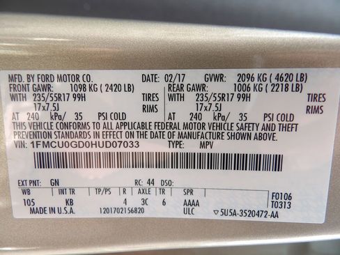 Used 2017 Ford Escape SE image 28