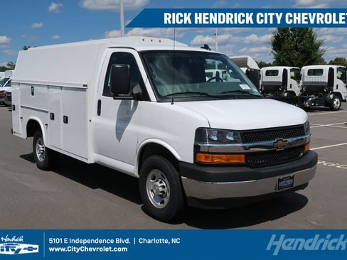 New 2025 Chevrolet Express 3500 w/ Power Convenience Package RWD image 1
