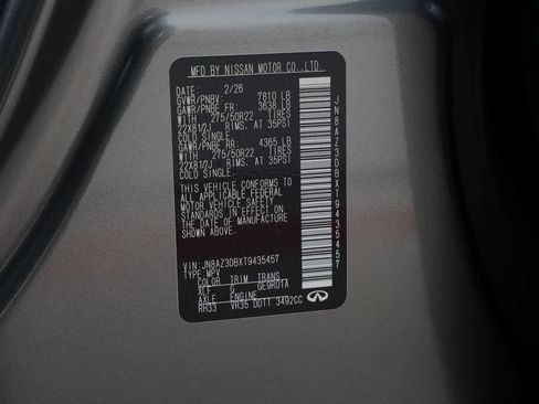 New 2026 INFINITI QX80 4WD image 27
