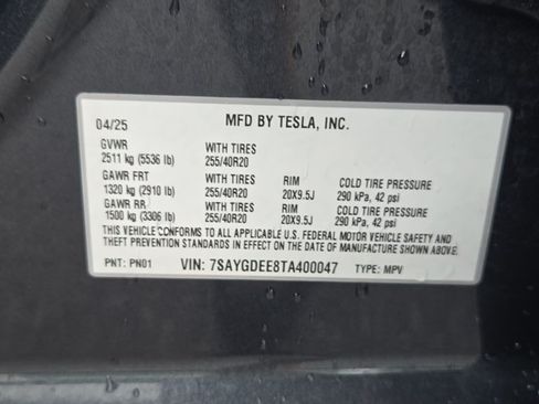 Used 2026 Tesla Model Y Long Range AWD/4WD image 27
