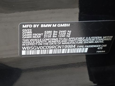 Certified 2024 BMW M8 Gran Coupe xDrive Competition AWD/4WD image 33