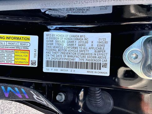 Used 2023 Honda Civic Sport image 29