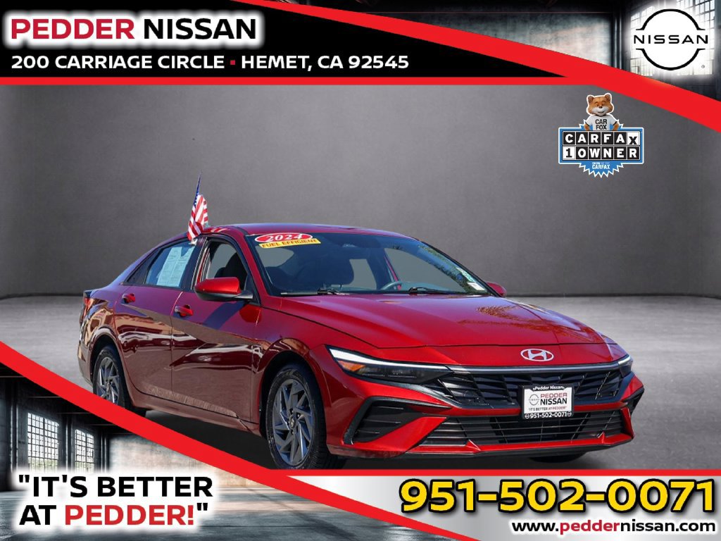 Used 2024 Hyundai Elantra SEL FWD image 1