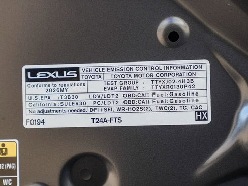 Used 2026 Lexus NX 350 AWD w/ Accessory Package (Z2) image 29