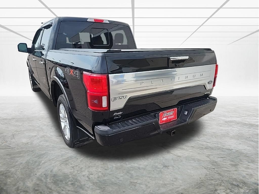 Used 2018 Ford F150 Platinum w/ Technology Package AWD/4WD image 3