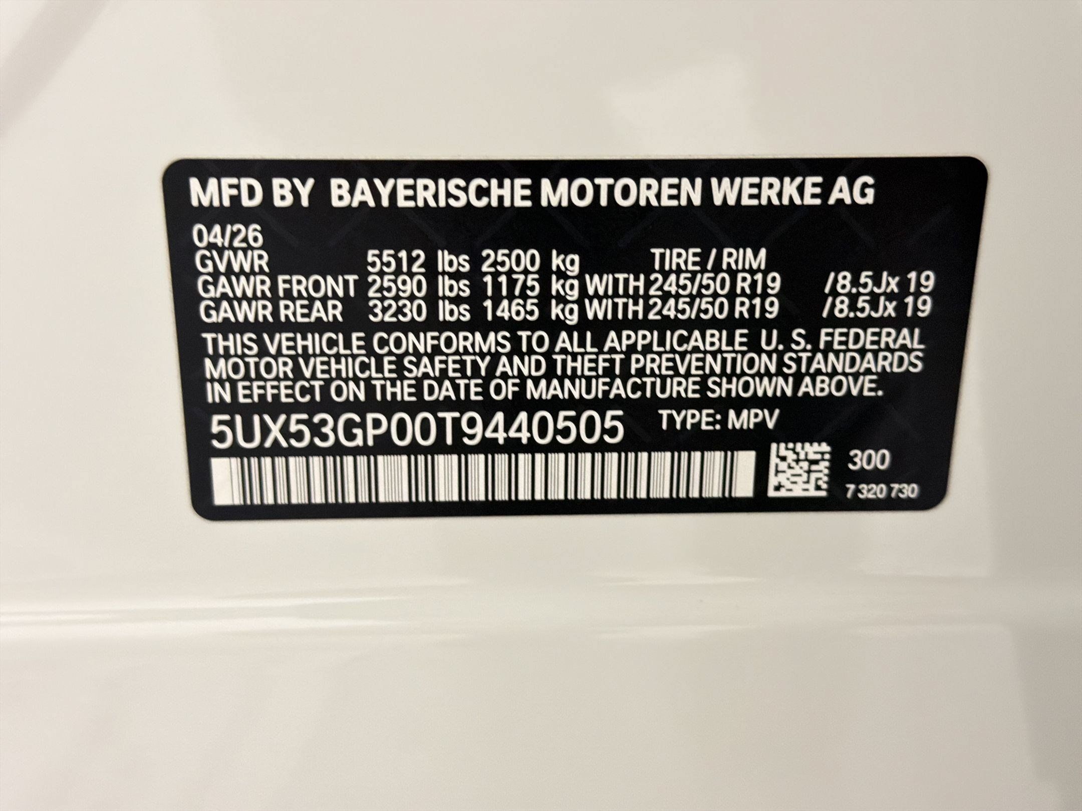 Used 2026 BMW X3 xDrive30i w/ Convenience Package AWD/4WD image 27