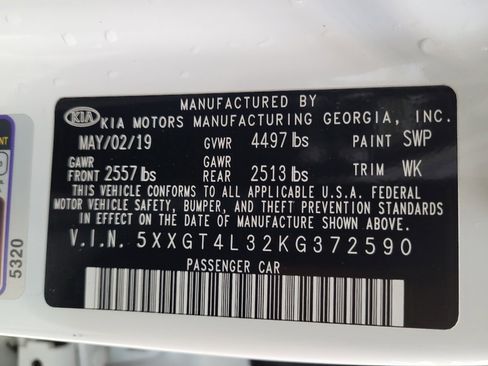 Used 2019 Kia Optima S w/ S Panoramic Sunroof Package FWD image 33