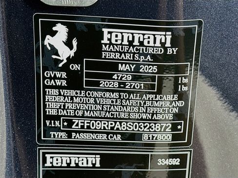 Used 2025 Ferrari Roma Spider RWD image 47