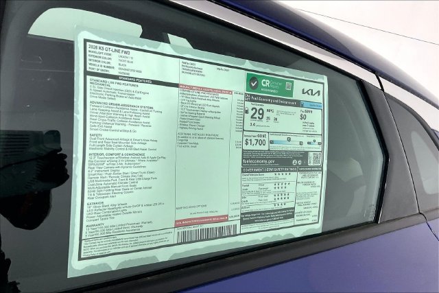 New 2026 Kia K5 GT-Line FWD image 14