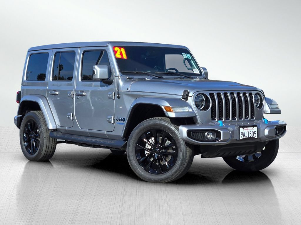 Used 2021 Jeep Wrangler Unlimited Sahara AWD/4WD image 1
