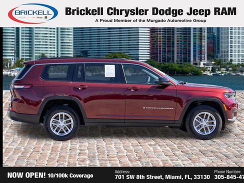 Used 2025 Jeep Grand Cherokee L Laredo RWD image 4