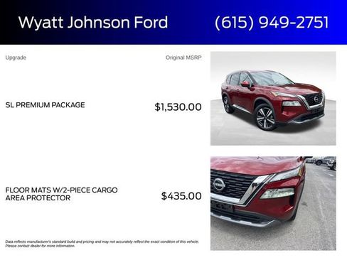Used 2023 Nissan Rogue SL w/ SL Premium Package AWD/4WD image 5