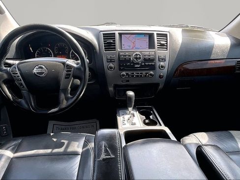 Used 2014 Nissan Armada Platinum w/ 2nd Row Captain Seat Package RWD image 7