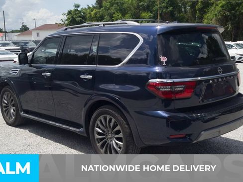 Used 2023 Nissan Armada Platinum w/ Captain's Chairs Package RWD image 4