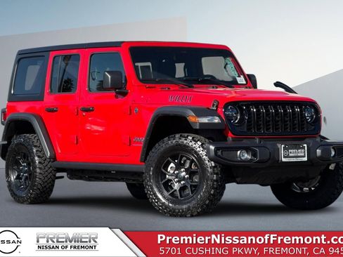 Used 2025 Jeep Wrangler Unlimited Sport S 4xe AWD/4WD image 1