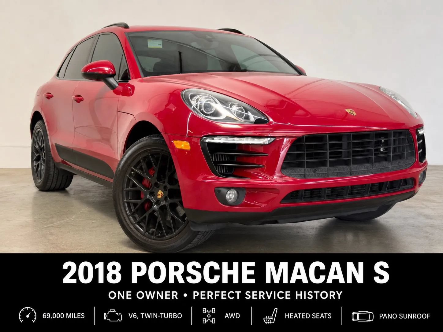 Used 2018 Porsche Macan S AWD/4WD image 1