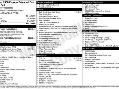 Used 2018 RAM 1500 Express w/ Express Value Package AWD/4WD image 32