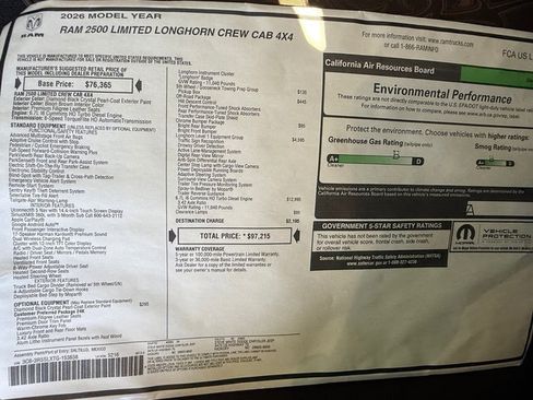 New 2026 RAM 2500 Limited image 41