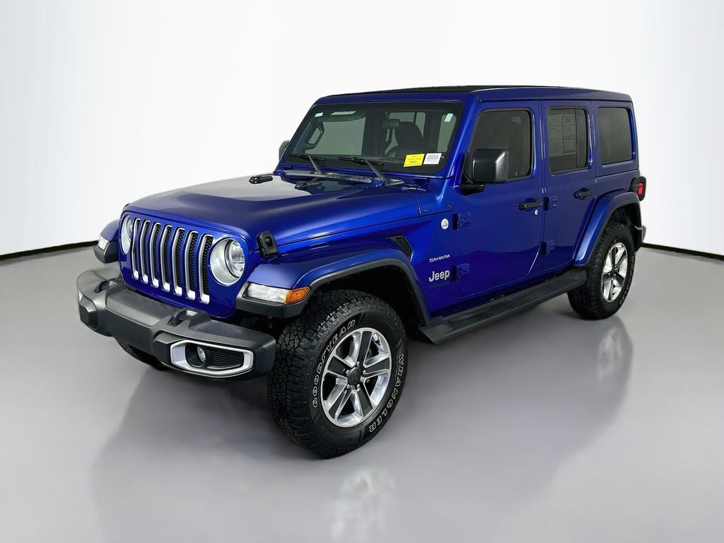 Used 2020 Jeep Wrangler Unlimited Sahara AWD/4WD image 3
