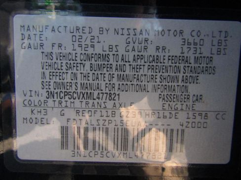 Used 2021 Nissan Kicks SV FWD image 25