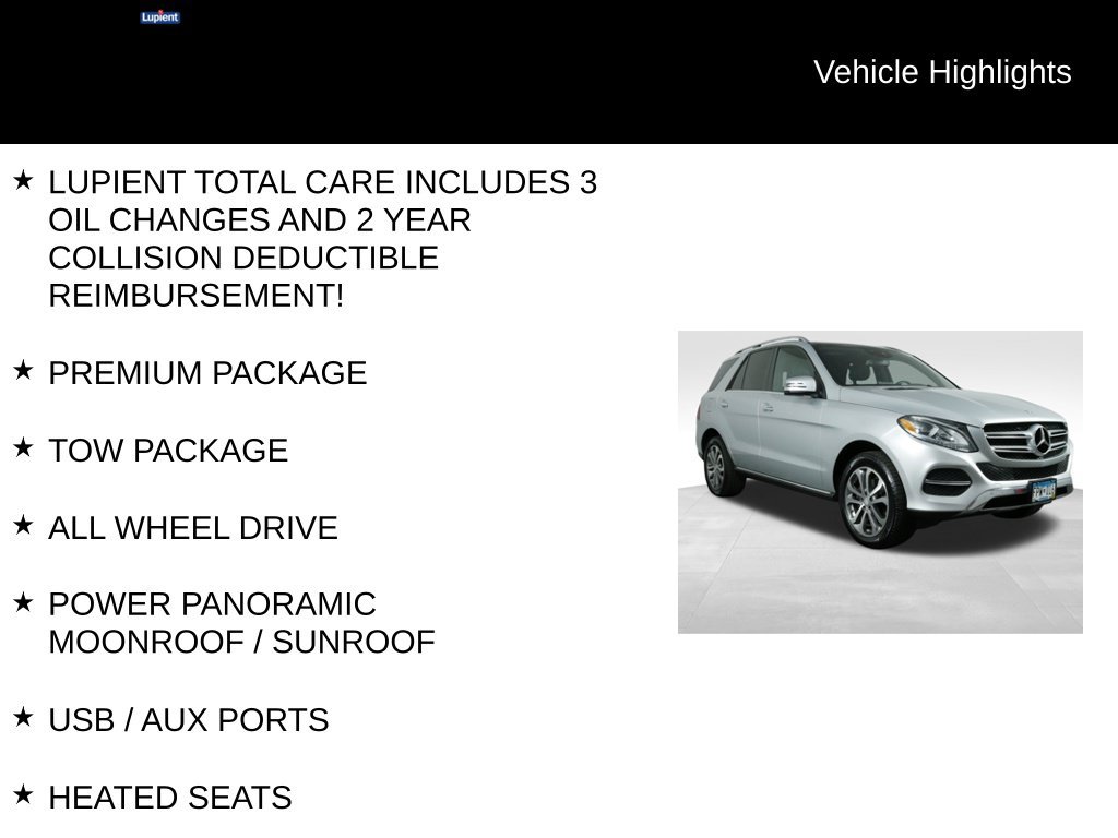 Used 2016 Mercedes-Benz GLE 350 4MATIC image 7