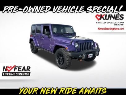 Used 2016 Jeep Wrangler Unlimited Sahara