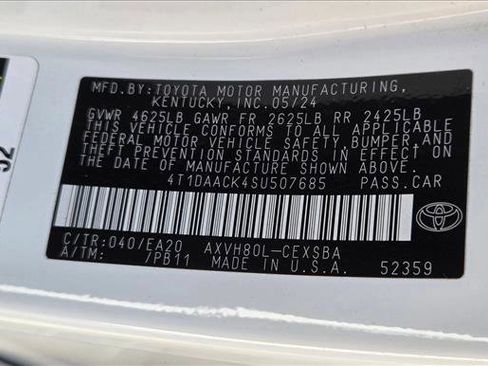 Certified 2025 Toyota Camry SE FWD image 23