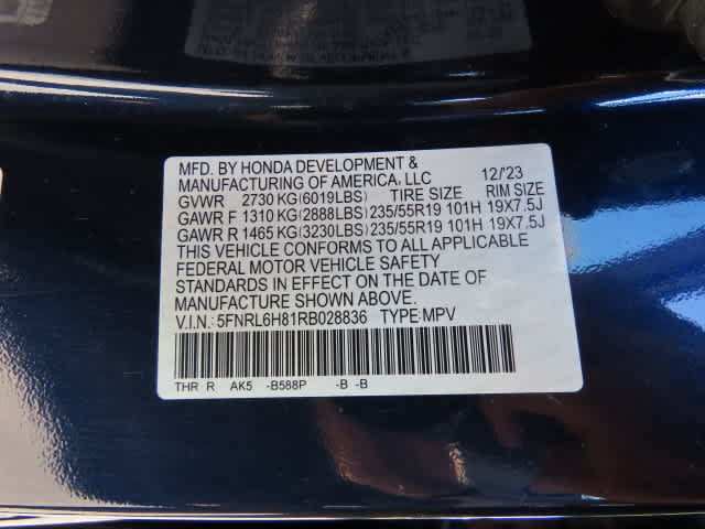 Used 2024 Honda Odyssey Touring image 30