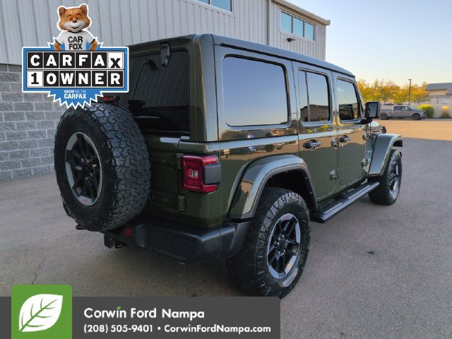 Used 2022 Jeep Wrangler Unlimited Sahara w/ LED Lighting Group AWD/4WD image 3