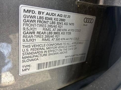 Used 2020 Audi Q7 3.0T Premium Plus w/ Premium Plus Package AWD/4WD image 13