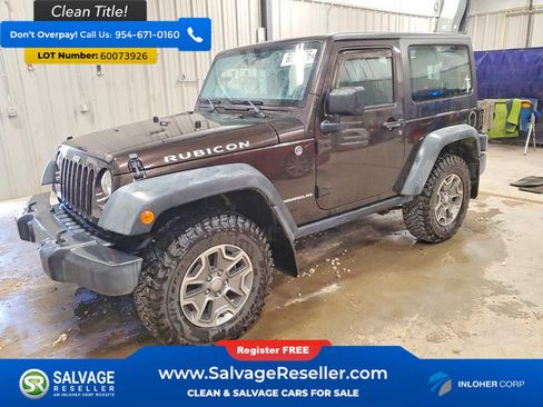 Used 2013 Jeep Wrangler Rubicon w/ PWR Convenience Group AWD/4WD image 1