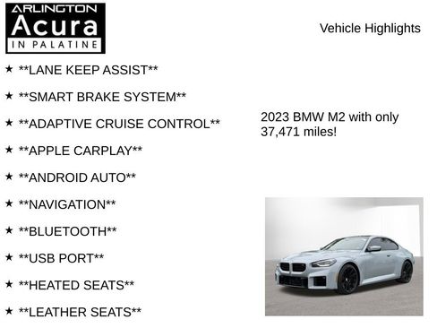 Used 2023 BMW M2 RWD image 8