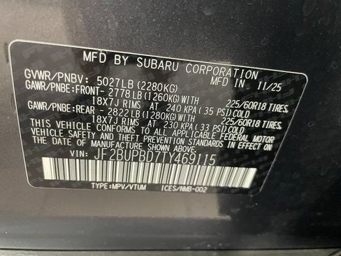 Used 2026 Subaru Outback Premium AWD/4WD image 27