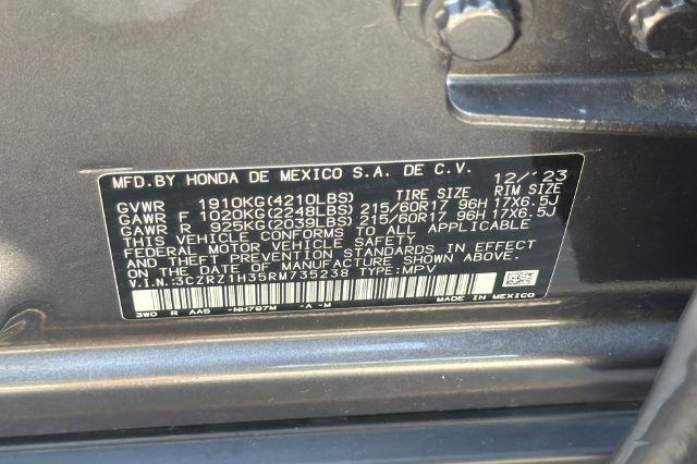 Certified 2024 Honda HR-V LX image 36