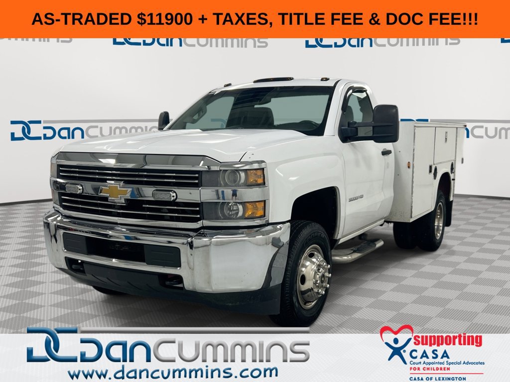 Used 2015 Chevrolet Silverado 3500 W/T RWD image 1