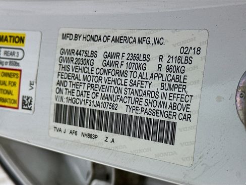 Used 2018 Honda Accord Sport image 12