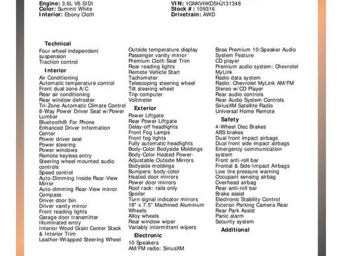 Used 2017 Chevrolet Traverse LT image 32